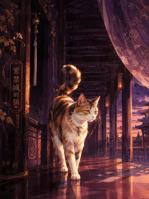 紫禁城的猫封面 红果漫剧推荐 紫禁城的猫封面